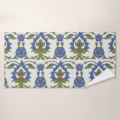 Arabisch Traditionell: Iznik Tile nahtlos. Badehandtuch (Badehandtuch)