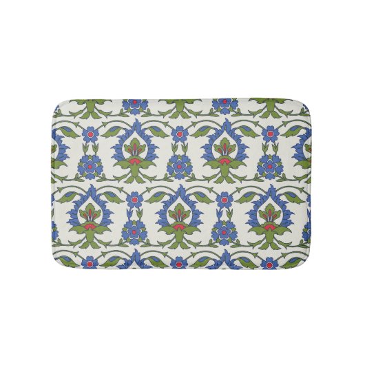 Arabisch Traditionell: Iznik Tile nahtlos. Badematte (Vorderseite)