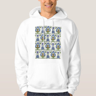 Arabisch Traditionell: Iznik Tile nahtlos. Hoodie