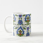 Arabisch Traditionell: Iznik Tile nahtlos. Kaffeetasse (Links)