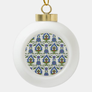 Arabisch Traditionell: Iznik Tile nahtlos. Keramik Kugel-Ornament