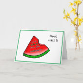 Arabisch Valentine ب ا ح ب ل ل ب اب Karte (Gelbe Blume)