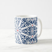Arabisch Vintages nahtloses Muster Kaffeetasse (VorderseiteRechts)