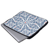 Arabisch Vintages nahtloses Muster Laptopschutzhülle (Vorne Knopf)