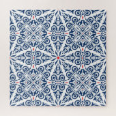 Arabisch Vintages nahtloses Muster Puzzle (Horizontal)