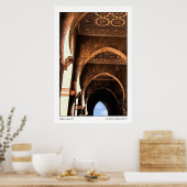 Arabische Architektur Poster (Küche)