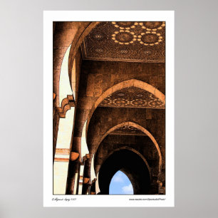 Arabische Architektur Poster