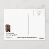 Arabische Architektur Postkarte (Rückseite)