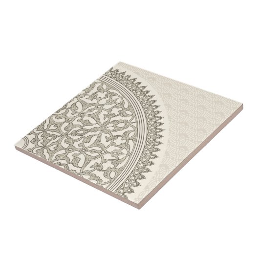 Arabische Artspitze Fliese (Seite)