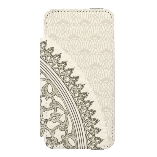 Arabische Artspitze Incipio iPhone Geldbeutel-Hülle (Folio Vorderseite)