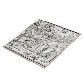 Arabische Astrologen, Kopie einer Illustration von Fliese (Seite)