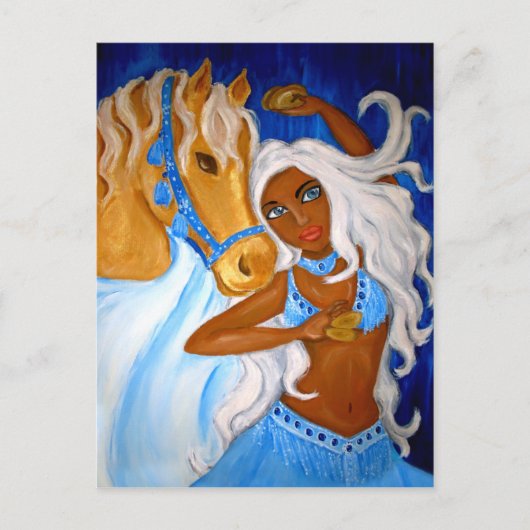 Arabische Blues Postcard Postkarte (Vorderseite)