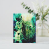 Arabische Blues Postkarte (Stehend Vorderseite)