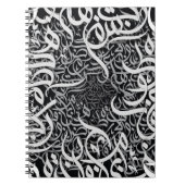 arabische Buchstaben Notizblock (Vorderseite)