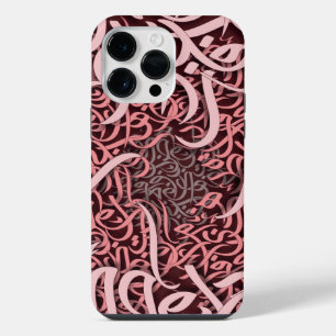 Arabische Buchstaben Rose iPhone 14 Pro Max Hülle