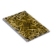 Arabische Buchstaben Rose Notizblock (Rechte Seite)