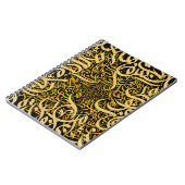 Arabische Buchstaben Rose Notizblock (Linke Seite)