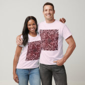Arabische Buchstaben Rose T-Shirt (Unisex)
