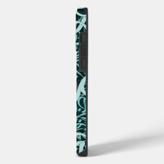 arabische Buchstaben Tiffany iPhone Hülle (Linke Seite)