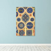 arabische Dekoration, Platte XXVII aus "Polychrome Leinwanddruck (Insitu (Holzboden))