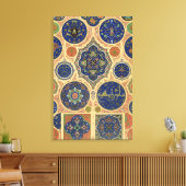 arabische Dekoration, Platte XXVII aus "Polychrome Leinwanddruck (Insitu (Wohnzimmer))