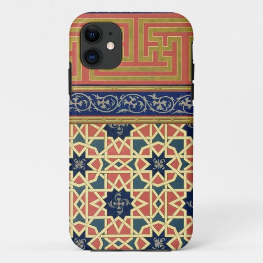 Arabische dekorative Entwürfe (Farbelitho) Case-Mate iPhone Hülle (Rückseite)