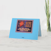 Arabische Eid-Grußkarte Karte (Rückseite)