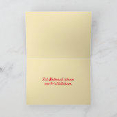 Arabische Eid Mubarak Glitzer Grußkarte Karte (Innenseite)