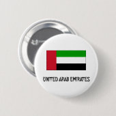 Arabische Emirate-Flagge Button (Vorne & Hinten)