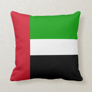 Arabische Emirate-Flagge Kissen