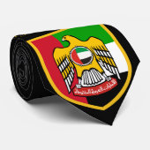 Arabische Emirate-Flagge Krawatte (Gerollt)