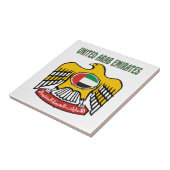 ARABISCHE EMIRATE-Wappen Fliese (Seite)