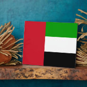 Arabische Flagge Fotoplatte (Seite)
