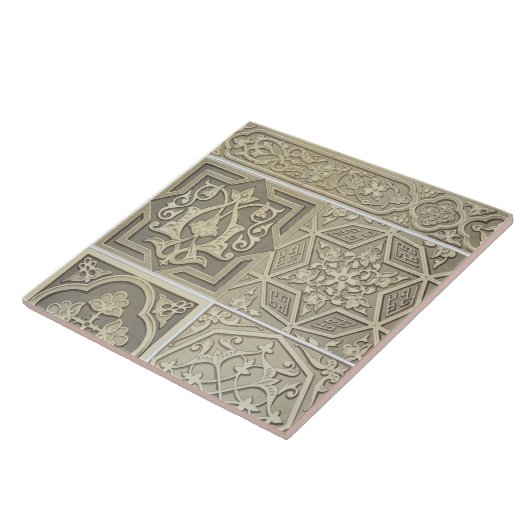 Arabische Fliese entwirft (Farbelitho) (Seite)