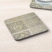 Arabische Fliese entwirft (Farbelitho) Untersetzer (Linke Seite)