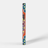 Arabische Fliese, vintage Patchwork-Muster. iPhone Hülle (Rechte Seite)