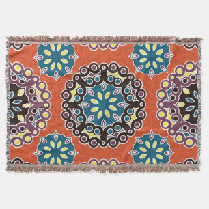 Arabische Fliesen, Vintages Patchwork-Muster. Decke