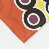 Arabische Fliesen, Vintages Patchwork-Muster. Fleecedecke (Ecke)