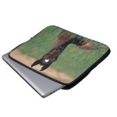 Arabische Fohlen-Niederlegung Laptopschutzhülle (Vorne Knopf)