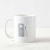 Arabische Gas-Pumpe Kaffeetasse (Links)