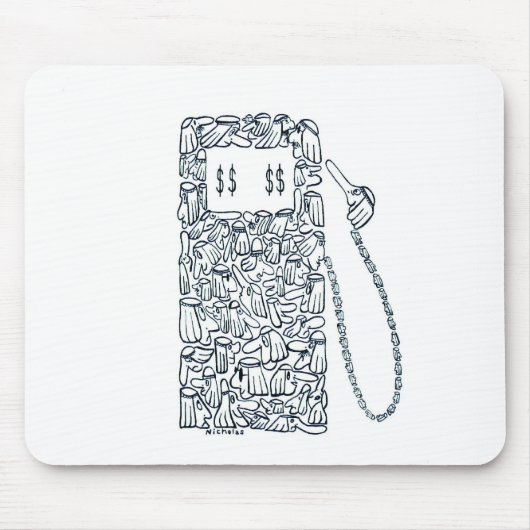 Arabische Gas-Pumpe Mousepad (Vorne)