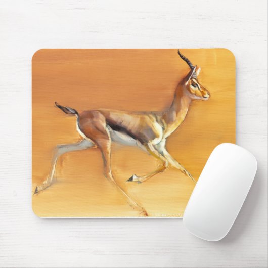Arabische Gazelle 2010 Mousepad (Mit Mouse)