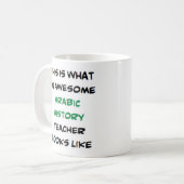 Arabische Geschichtslehrerin, phantastisch Kaffeetasse (Vorderseite Links)