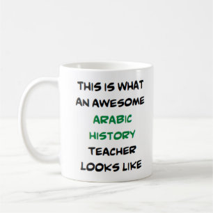 Arabische Geschichtslehrerin, phantastisch Kaffeetasse