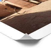 Arabische Häuser Poster (Ecke)