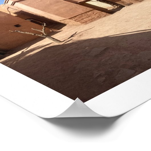 Arabische Häuser Poster (Ecke)