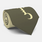 Arabische Hochzeit elegante Krawatte ا ل ع ر س Brä (Gerollt)