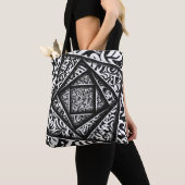 arabische Kalligrafie 3d Tasche (Von Nahem)