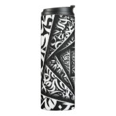 arabische Kalligrafie 3d Thermosbecher (Nach links gedreht)