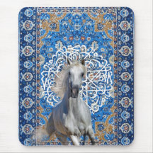 Arabische Kalligrafie Pferd